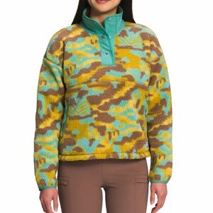 The North Face Cragmont Fleece 1/4 Snap Fleece Jacket - Camo